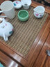 康韻 功夫茶具配件茶墊茶盤(pán)墊茶席纖維過(guò)濾網(wǎng)墊易清洗 茶葉渣過(guò)濾小茶臺茶葉渣墊隔茶渣網(wǎng) 08款麻色款-中號 曬單實(shí)拍圖