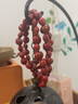 綿德相思豆種子海紅豆散珠打孔玲瓏骰子血菩提子原籽手鏈手串種子整斤diy手工文玩配飾 【優(yōu)質(zhì)豎孔】50克約175顆 曬單實(shí)拍圖