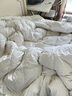 麗思卡爾頓羽絨被90%白鵝絨被芯單人雙人純棉空調被四季被子春秋冬輕盈蓬松 260x240 cm（2m床適用） 春夏款 曬單實(shí)拍圖