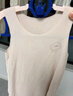 童泰（TONGTAI）寶寶背心秋冬嬰兒衣服男女童暖姜保暖打底內(nèi)衣護(hù)肚馬甲 米白 90 cm 曬單實拍圖