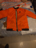 貴人熊男裝男士加絨加厚潮牌修身棉外套冬季新款工裝立領(lǐng)保暖上衣 橘紅色 加絨加厚款-純色外套 2XL 建議-【130-145斤】 曬單實(shí)拍圖