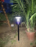 歐曼蒂戶外滅蚊燈太陽能商用家用滅蚊神器防雨水庭院小區(qū)花園餐廳驅(qū)蚊器 戶外滅蚊燈【黑色 · 手提款】 曬單實(shí)拍圖