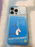 ROCK 【高端尾貨清倉】哆啦a夢適用蘋果14ProMax手機殼磁吸無線iPhone14保護套防摔叮當貓膚感 飛行日記 iPhone 14 Pro Max 曬單實拍圖