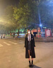 皮爾卡丹中長(cháng)款風(fēng)衣女外套2025新款春秋高級感赫本風(fēng)小個(gè)子黑色秋冬季大衣 黑色【風(fēng)衣女款2024秋季/今 XS 建議95-105斤現貨速發(fā) 曬單實(shí)拍圖