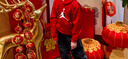 Jordan 耐克AJ童裝兒童衛(wèi)衣男女童25春季加絨上衣NIKE連帽衛(wèi)衣 曬單實拍圖