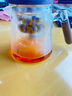 美斯尼  飄逸壺玻璃泡茶壺茶水分離飄逸杯 玻璃壺功夫茶具 透明款+恒溫器 曬單實(shí)拍圖