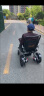 香港护卫神电动轮椅车老年人残疾人代步智能遥控可折叠全自动可躺轻便双人出行四轮车锂电池可选坐便 【2】升级款-12安锂电+可跑20公里（无遥控器） 实拍图
