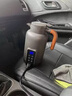 藍速電智能車(chē)載燒水壺熱水器通用12v24v汽車(chē)電熱水壺加熱水杯飲水機神器 耀夜黑1300ml智能升級款 曬單實(shí)拍圖