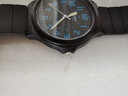 卡西歐(CASIO)手表男士橡膠帶簡約學生運動電子手表 MW-240-2BV 曬單實拍圖