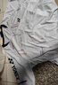 YONEX尤尼克斯羽毛球服yy短袖速干透氣球衣團隊比賽服運動(dòng)服上衣 110353 白淡紫 男款 M 曬單實(shí)拍圖