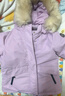 戴維貝拉（DAVE＆BELLA）小童連帽上衣三防男寶寶外套休閑兒童衣服女童羽絨服秋冬新款童裝 紫色【現(xiàn)貨】 90 cm（建議身高80-90cm） 曬單實(shí)拍圖