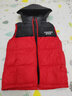雪中飛兒童羽絨服馬甲新款坎肩童裝男童外套女童中大童冬季羽絨背心 中國(guó)紅 160 曬單實(shí)拍圖