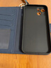 多蘭德蘋(píng)果13手機殼iPhone13Pro真皮保護套13ProMax翻蓋皮套13mini全包防摔插卡 蘋(píng)果 13 （6.1英寸）藍色 曬單實(shí)拍圖