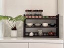 鶴楿茶茶具配件實(shí)木茶杯架子收納架辦公室茶室小型茶臺(tái)茶置物架 久香博古架 曬單實(shí)拍圖