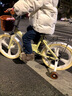 鑫旺彤折疊兒童自行車3-6-8-10歲男女孩輕便腳踏車青少年可調(diào)節(jié)學生單車 可米色-無后座+騎行禮包 12寸80-90cm適合2-4歲寶寶 曬單實拍圖