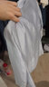 LILY夏新款女裝莫代爾舒適含醋酸都市通勤直筒休閑西裝短褲女 404淺藍(lán) S 曬單實拍圖