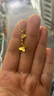 六福珠寶足金相戀蝶黃金吊墜女款蝴蝶掛墜金飾不含項(xiàng)鏈 計(jì)價(jià) GMGTBP0085 1.93克(含工費(fèi)145元) 曬單實(shí)拍圖