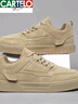 卡帝樂(lè )鱷魚(yú)大碼男鞋39-48碼春秋temu潮鞋2024休閑運動(dòng)板鞋 卡其 46 曬單實(shí)拍圖