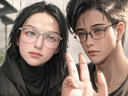 朵詩梵菲情侶戒指一對(duì)戒男女款時(shí)尚簡約飾品活口送女友老婆520情人節(jié)禮物 【免費(fèi)刻字】海誓山盟對(duì)戒+證書 曬單實(shí)拍圖