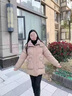 啄木鳥媽媽裝羽絨棉服洋氣外套2024新款中老年女裝冬裝棉衣棉襖外套 駝色 2XL (125-140斤) 曬單實拍圖