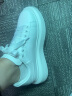 百丽小白鞋女时尚撞色厚底增高休闲鞋女士板鞋W7V1DAM1 白色 36 实拍图