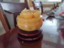 錦呈祥天然玉石聚寶盆轉(zhuǎn)運(yùn)擺件黃玉元寶家居裝飾品客廳辦公室工藝品擺設(shè) 大號(hào)【空盆】直徑約16厘米聚寶盆 曬單實(shí)拍圖