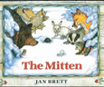 英文原版繪本 小手套 The Mitten Jan Brett 藍思閱讀指數600L 曬單實(shí)拍圖
