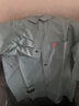 FOX.G七分袖襯衫夏季男士藍色襯衣休閑正裝商務(wù)衣服男裝外套2025年新款 簡約口袋工裝襯衣外套七分袖綠色 2XL 【建議140-160斤】 曬單實拍圖