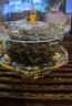 禾器·斑斕禾器晶彩沁蓮蓋碗耐熱高硼硅玻璃泡茶碗大容量手抓碗家用茶室簡約 晶彩-沁蓮蓋碗-淺黃色-180ml 曬單實拍圖