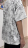 男童夏季套裝2024新款兒童裝夏裝潮帥氣時(shí)髦男孩短袖運(yùn)動(dòng)夏款衣服 NN-A1085【米白色】套裝 150cm 曬單實(shí)拍圖