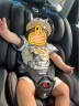 贝蒂乐360度旋转儿童安全座椅0-12岁汽车用可坐可躺安全椅isofix硬接口婴儿宝宝车载坐椅 魔力黑（360度旋转+双接口+骨架加宽） 实拍图