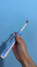 歐樂B（Oral-B）德國博朗歐樂B電動(dòng)牙刷頭3支裝美白型適配成人2D3D全部型號(hào)EB18-3 原裝美白拋光頭1枚 曬單實(shí)拍圖