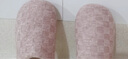 merdor棉拖鞋男士秋冬季室內(nèi)居家保暖毛毛絨厚底防滑家用情侶拖鞋女冬季 米白色 37/38 曬單實拍圖