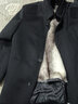 恒源祥十字貂內膽尼克服男裝皮毛一體羊絨大衣真皮大衣男整貂立領(lǐng)干部裝 紅色 L (170) (適合100-120斤) 曬單實(shí)拍圖