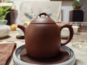 原山宜興手工紫砂壺泡茶壺功夫茶具宜興秦權(quán)紫砂壺原礦紫砂茶壺220cc 鄒雪英-秦權(quán)220cc 220ml 曬單實拍圖