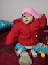 G.DUCKKIDS嬰兒羽絨棉服寶寶洋氣棉衣0-5歲男童女童裝冬季外套2024新款棉襖 紅色 90 建議75-85cm身高1-2歲 曬單實(shí)拍圖