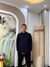 沙馳SATCHI男裝男士派克羽絨服2023新款鵝絨兔毛行政夾克外套男【防風(fēng)保暖】 藏青 50 曬單實拍圖