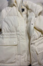 森馬（Semir）羽絨服女中長(cháng)款大毛領(lǐng)連帽顯瘦2024冬新款工裝風(fēng)防風(fēng)保暖外套 奶白（白鴨絨）10501 M 曬單實(shí)拍圖