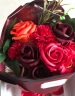 初朵 11朵红玫瑰康乃馨鲜香皂花束同城配送母亲节520礼物生日送女友 实拍图
