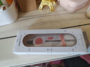 華元寵具（hoopet）貓指甲剪專用LED燈寵物貓咪狗狗剪指甲鉗子帶燈看血線防剪傷神器 LED月牙剪—櫻花粉（送銼刀） 曬單實(shí)拍圖