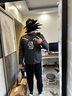 MOTO-BOY騎行服男摩托車(chē)衣服冬賽車(chē)機車(chē)服套裝騎行褲防風(fēng)防水防摔摩旅四季 J07上衣黑色 3XL 曬單實(shí)拍圖