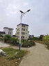 寧典 太陽能路燈戶外帶路燈桿全套新農(nóng)村電線桿太陽能照明燈大功率 5米海螺臂錐桿+1000瓦燈具 曬單實(shí)拍圖