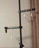 寶優(yōu)妮頂天立地立式晾衣架落地陽(yáng)臺伸縮晾衣桿衣帽掛架免打孔晾曬架子 曬單實(shí)拍圖