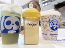 安配嬰兒方形奶瓶 瓶領(lǐng)透明奶瓶蓋子奶瓶配件(適配赫根方形奶瓶） 防塵蓋+瓶領(lǐng)-藍(lán)色（不包含奶嘴） 曬單實拍圖