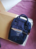 sun earth&u日本禮物波士頓包手提包牛津布潮流時(shí)尚經(jīng)典輕便休單肩斜挎 藏青色 曬單實(shí)拍圖