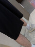 真維斯（JEANSWEST）休閑褲男彈力網(wǎng)眼透氣夏季打球直筒五分褲涼感寬松大碼運動(dòng)短褲c 黑色（中國獅子KZ） L 推薦（110-130斤） 曬單實(shí)拍圖