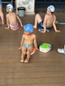 浩沙兒童泳褲青少年三角游泳褲專(zhuān)業(yè)競技比賽訓練速干男孩泳褲泳裝湖藍 曬單實(shí)拍圖