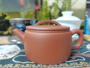 益工坊（YIGONGFANG）宜興紫泥手工紫砂壺功夫茶具 漢瓦壺200cc 1個(gè) 曬單實(shí)拍圖