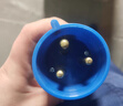 婕滿果防爆工業(yè)插頭插座220連接器380三相電3/4/5芯16A/32A防水航空插頭 三芯16A連接器單個 曬單實(shí)拍圖