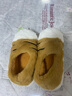 凡小如情侶棉拖鞋女包跟家居室內保暖創(chuàng  )意可愛(ài)毛茸茸棉鞋冬季外穿拖鞋男 虎爪 40-41 （適合39-40） 曬單實(shí)拍圖
